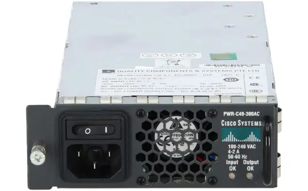 Cisco PWR-C49-300AC - Cisco Catalyst 4948 300-Watt AC Power Supply
