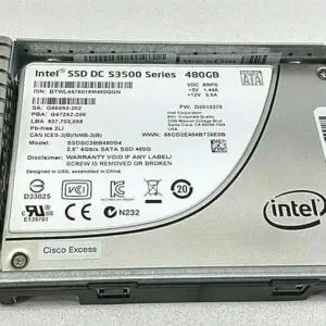 Cisco UCS-SD480G0KS2-EV Disk - Cisco 480GB SATA SSD 6Gb/s 2.5"