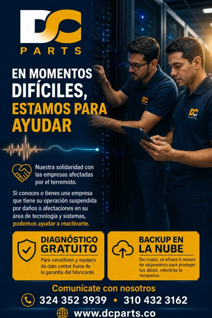 Ayuda para empresas Colombia - DC Parts