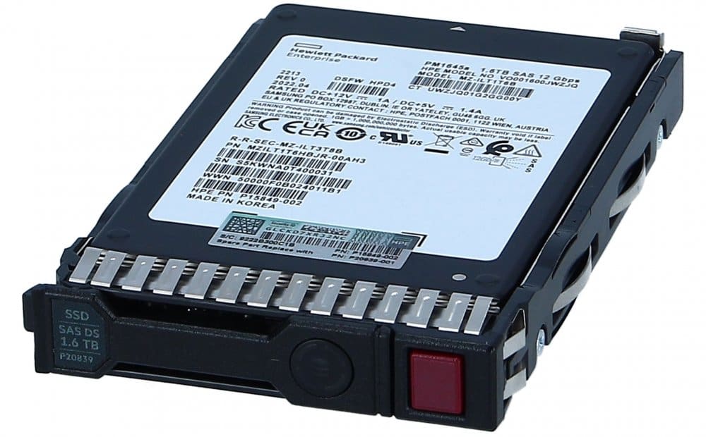 HP 868830-B21 3.84TB SSD 6GB/s SATA 2.5" 1 Disco HPE 3.84TB SSD 6GB/s SATA 2.5" - HP 868830-B21