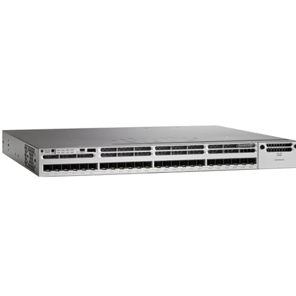 Cisco 3850-24XSS 1 Cisco 3850-24XSS 24x10GbE 1x715W IP Base Managed Switch